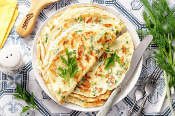 Блинчики с сыром