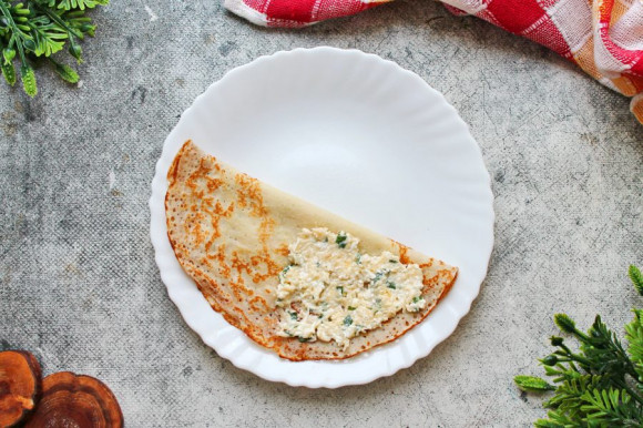 Блины с сыром