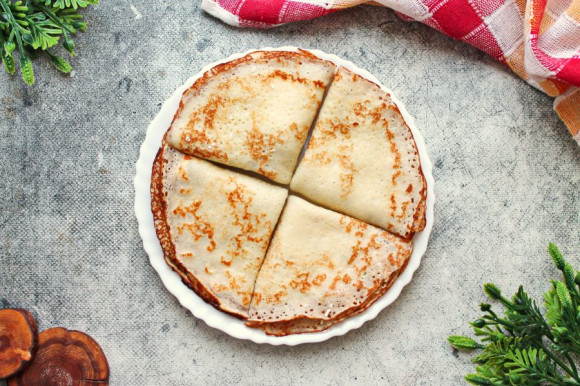 Блины с сыром