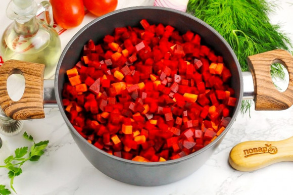 Борщевая заправка на зиму (вкусная)