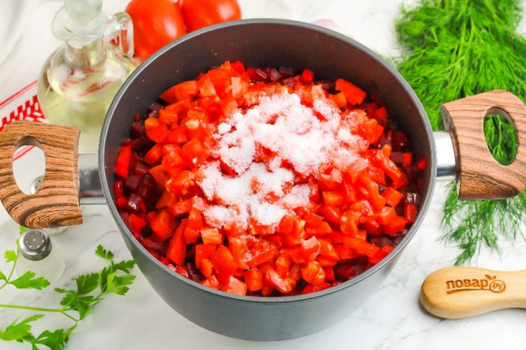 Борщевая заправка на зиму (вкусная)
