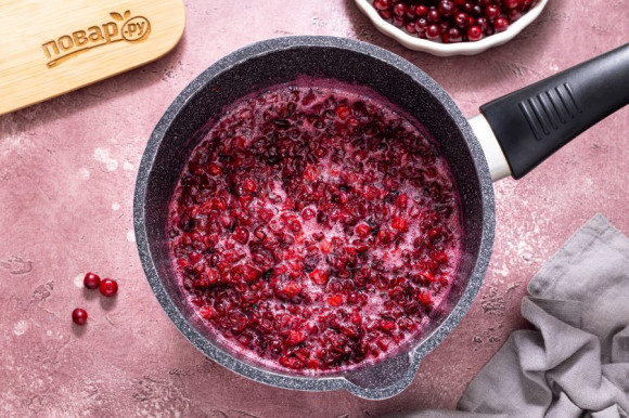 Брусничное варенье