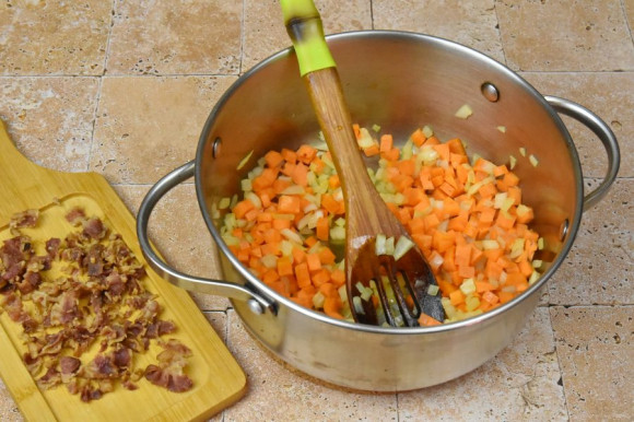 Картофельный суп с брокколи