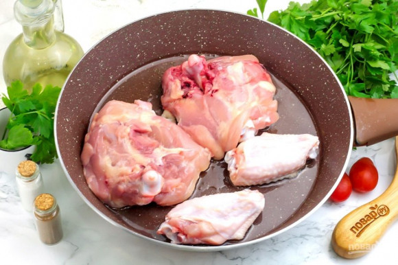 Курица с квашеной капустой Курица с квашеной капустой