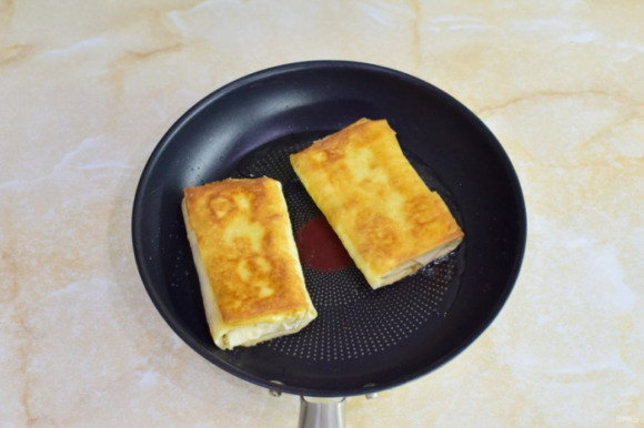 Лаваш с ветчиной и сыром