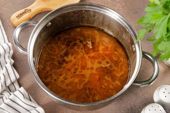 Суп с говядиной и картошкой Суп с говядиной и картошкой