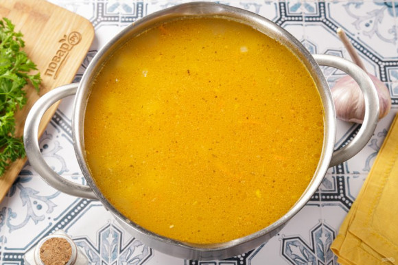 Куриный суп с рисом Куриный суп с рисом