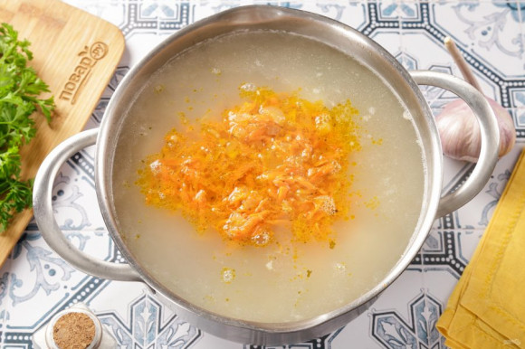 Куриный суп с рисом Куриный суп с рисом