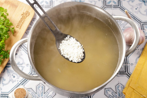 Куриный суп с рисом Куриный суп с рисом