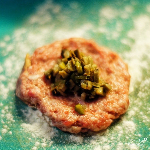 Мясные зразы с грибами Мясные зразы с грибами
