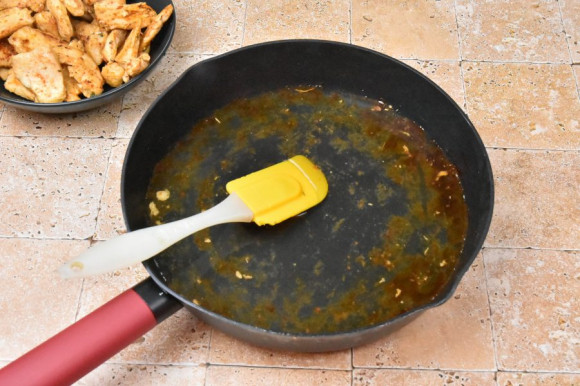 Птитим с курицей и брокколи Птитим с курицей и брокколи