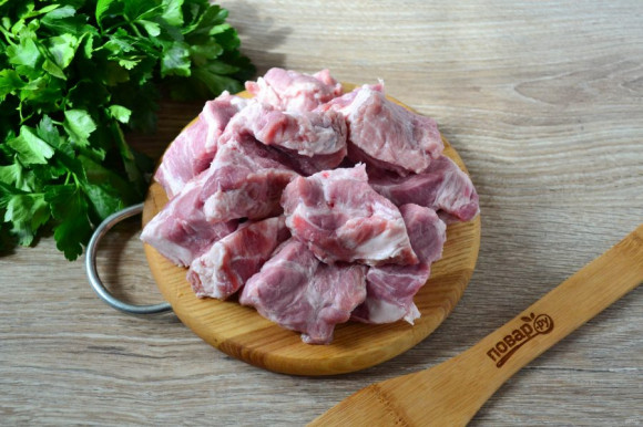 Шашлык с горчицей и майонезом Шашлык с горчицей и майонезом