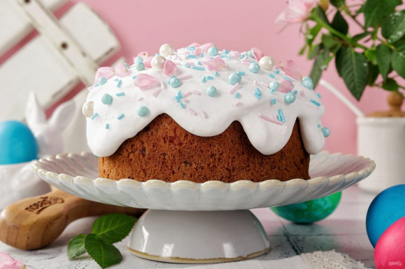 Быстрый пасхальный кулич Быстрый пасхальный кулич