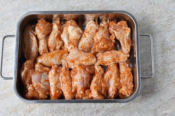 Куриные крылышки в духовке Куриные крылышки в духовке