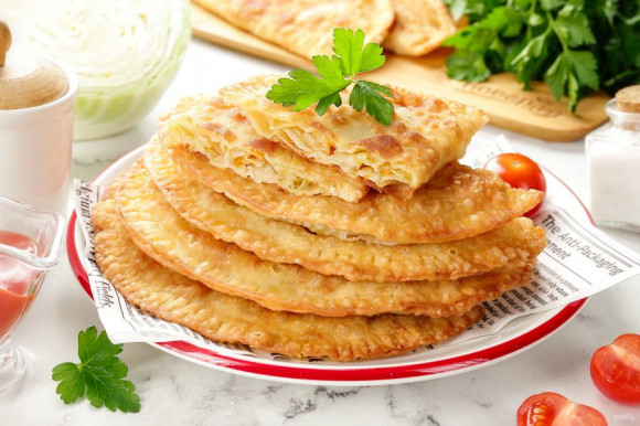 Постные чебуреки Постные чебуреки