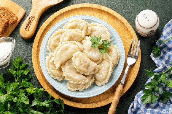 Вареники с капустой Вареники с капустой