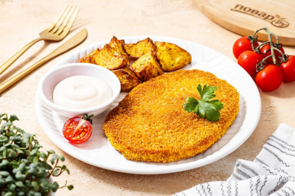Веганский шницель