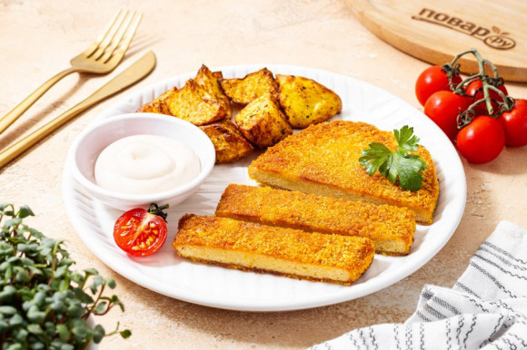 Веганский шницель