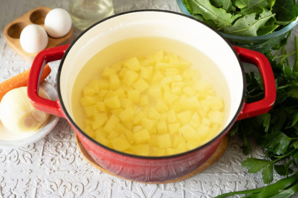 Борщ из щавеля