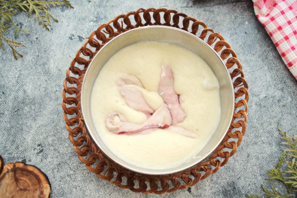 Молоки горбуши, жареные в кляре Молоки горбуши, жареные в кляре