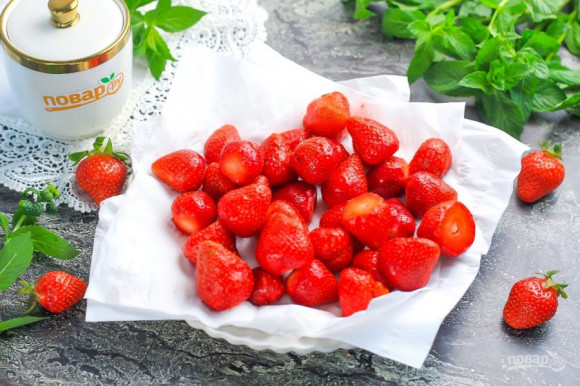 Варенье из клубники без варки