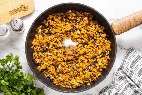 Перцы фаршированные булгуром и грибами