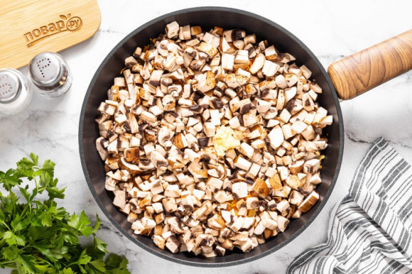 Перцы фаршированные булгуром и грибами